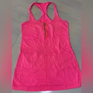 Size 10 Lululemon CRB Tank with zipper